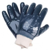 Перчатки нитриловые Защита рук эконом (манжета)